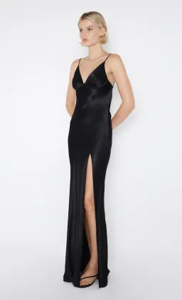 Bec & Bridge Ren Split Maxi Dress Black Size S / 8 for rent on The Volte - image 2