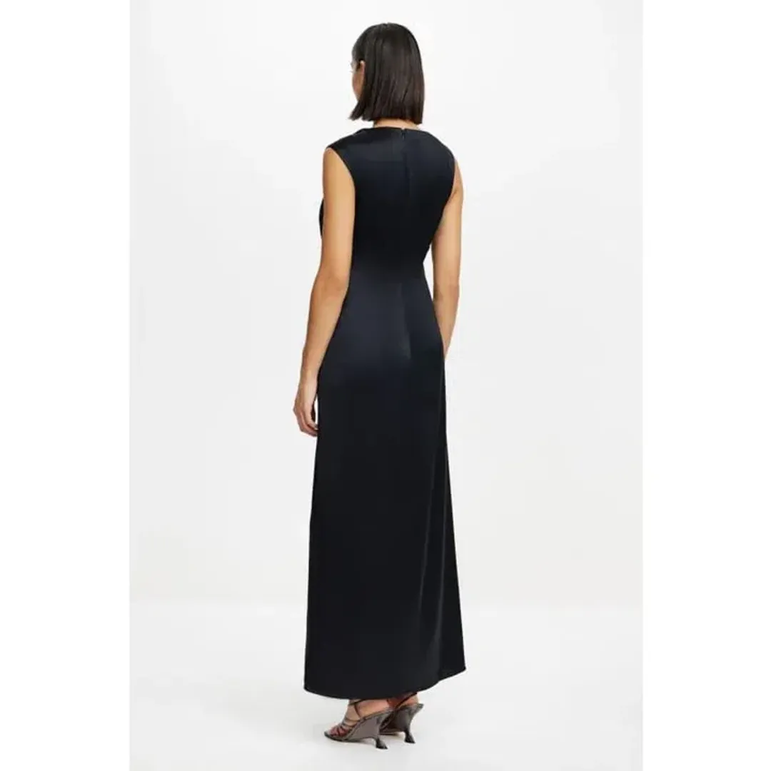 Acler Redman Maxi Dress in Black Size 10 for rent on The Volte - main image