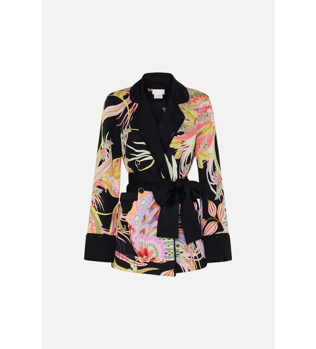 Camilla Relaxed Jacket with Hip pockets in Lady of the Moon Size S / AU 10 for rent on The Volte - main image
