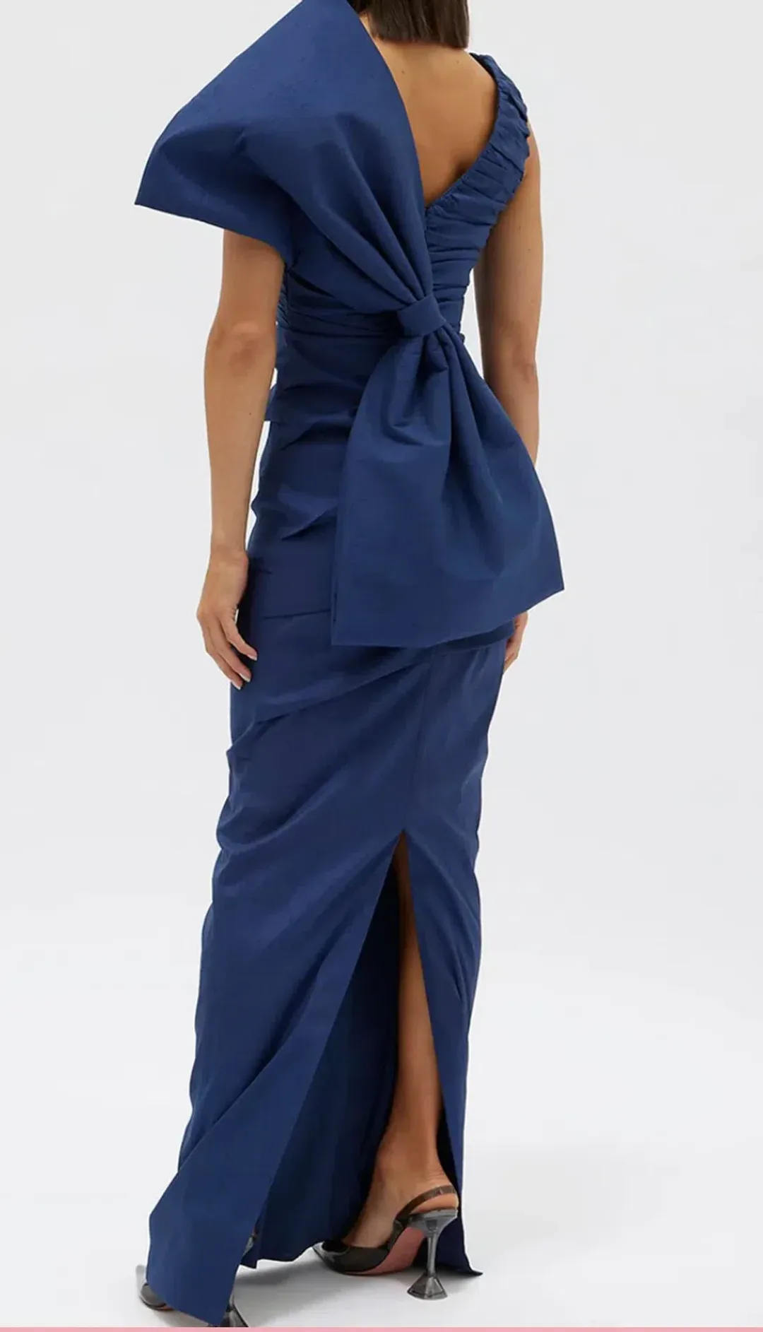 Rachel Gilbert Zora Gown in Stretch Taffeta Size 8 for rent on The Volte - main image