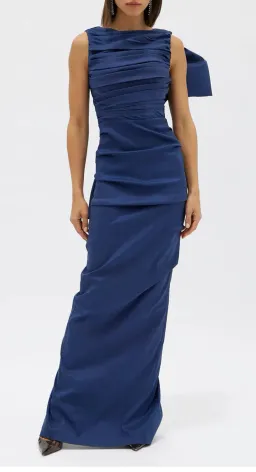 Rachel Gilbert Zora Gown in Stretch Taffeta Size 8 for rent on The Volte - image 5