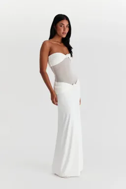 Sasha Therese Amara Maxi Dress in Ivory Size M / AU 10 for rent on The Volte - image 4