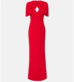 Rebecca Vallance Cameron Gown Maxi Dress in Red Size AU 12 for rent on The Volte - image 6