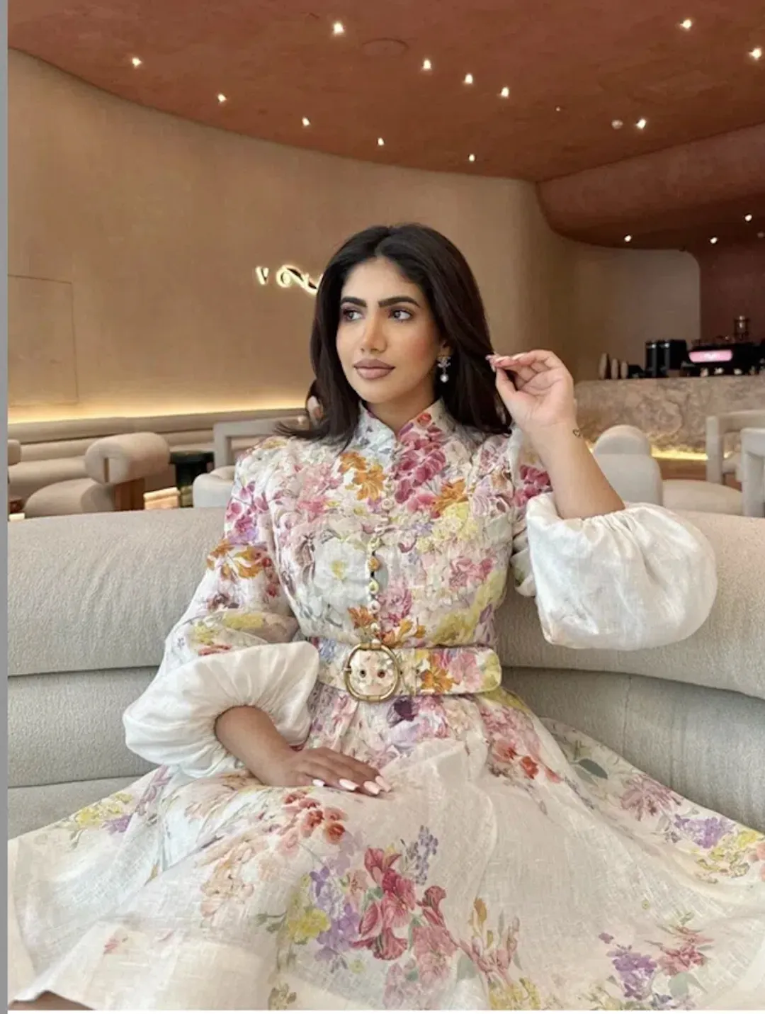 Zimmermann Natura Buttoned Mini Dress for rent on The Volte - main image