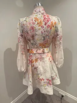 Zimmermann Natura Buttoned Mini Dress for rent on The Volte - image 6