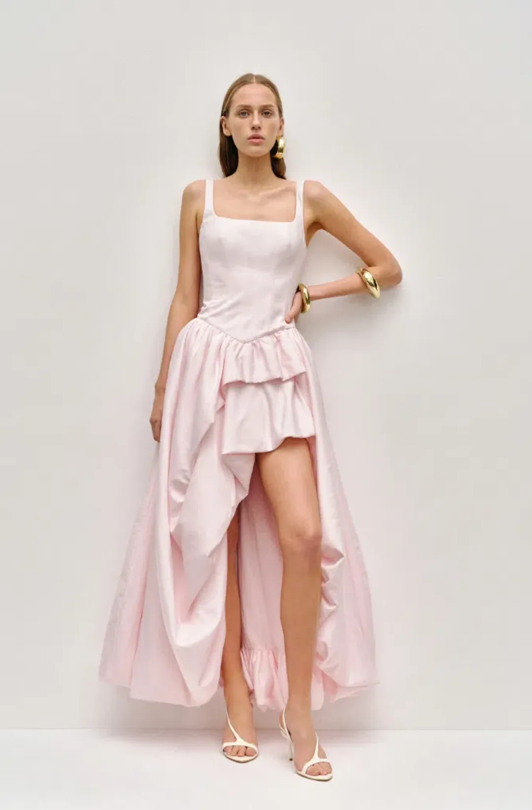 Aje Alani Gown Pink Size AU 14 for rent on The Volte - main image
