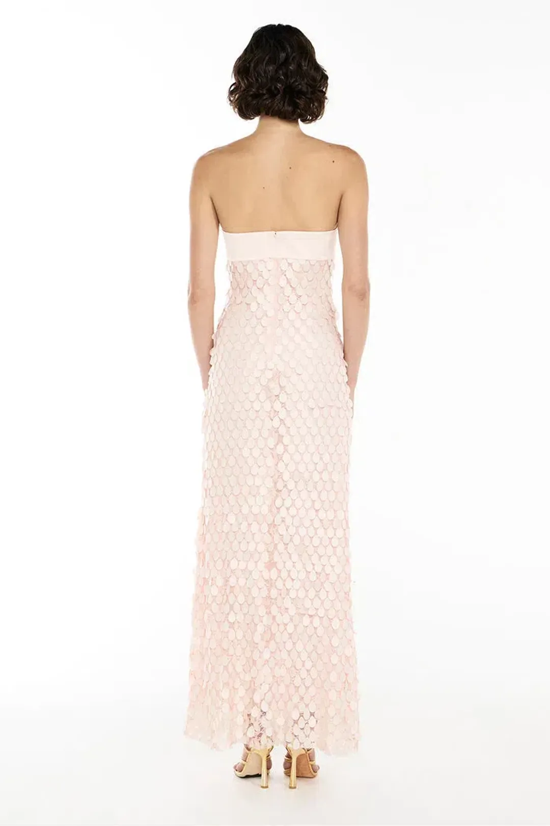 Manning Cartell Supreme Extreme Balconette Maxi Dress Rosewater Size 6 for rent on The Volte - main image