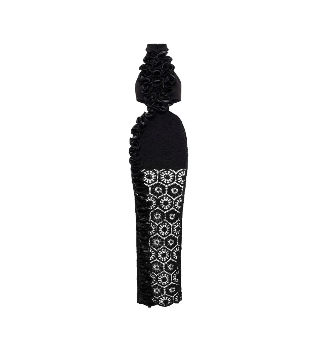 Eliya The Label Leila Maxi Dress Black Size 6 for rent on The Volte - main image