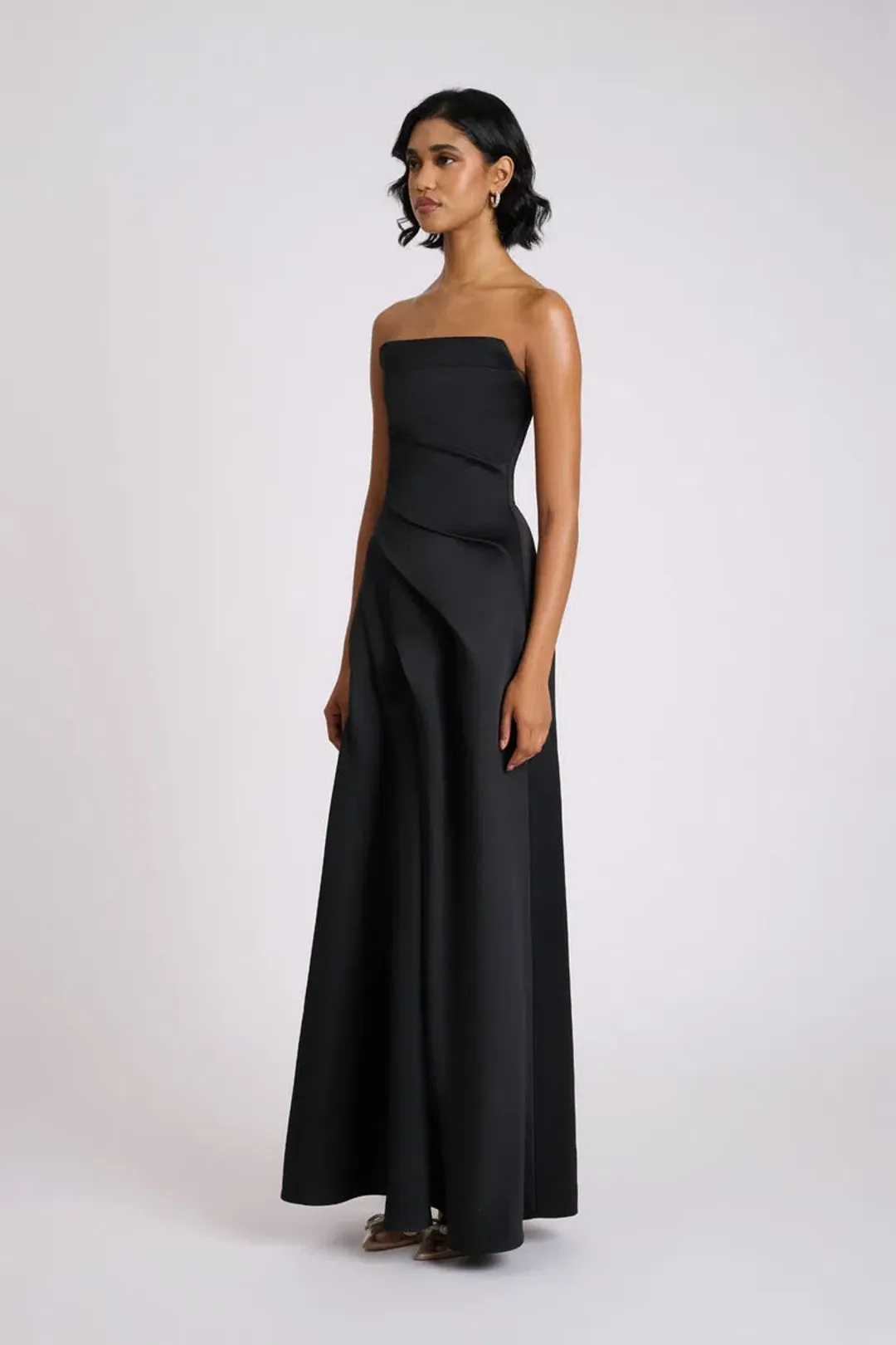 Eliya the Label Deanna Gown Black Size 8 for rent on The Volte - main image