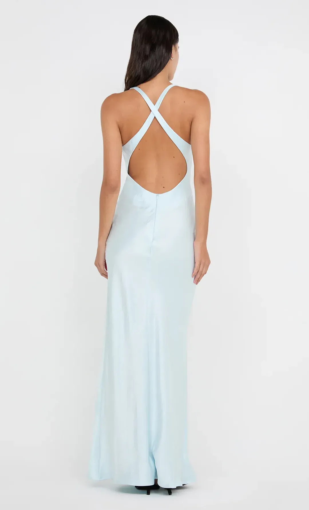 Bec + Bridge The Dreamer V Neck Dress Arctic Blue Size 4 for rent on The Volte - main image