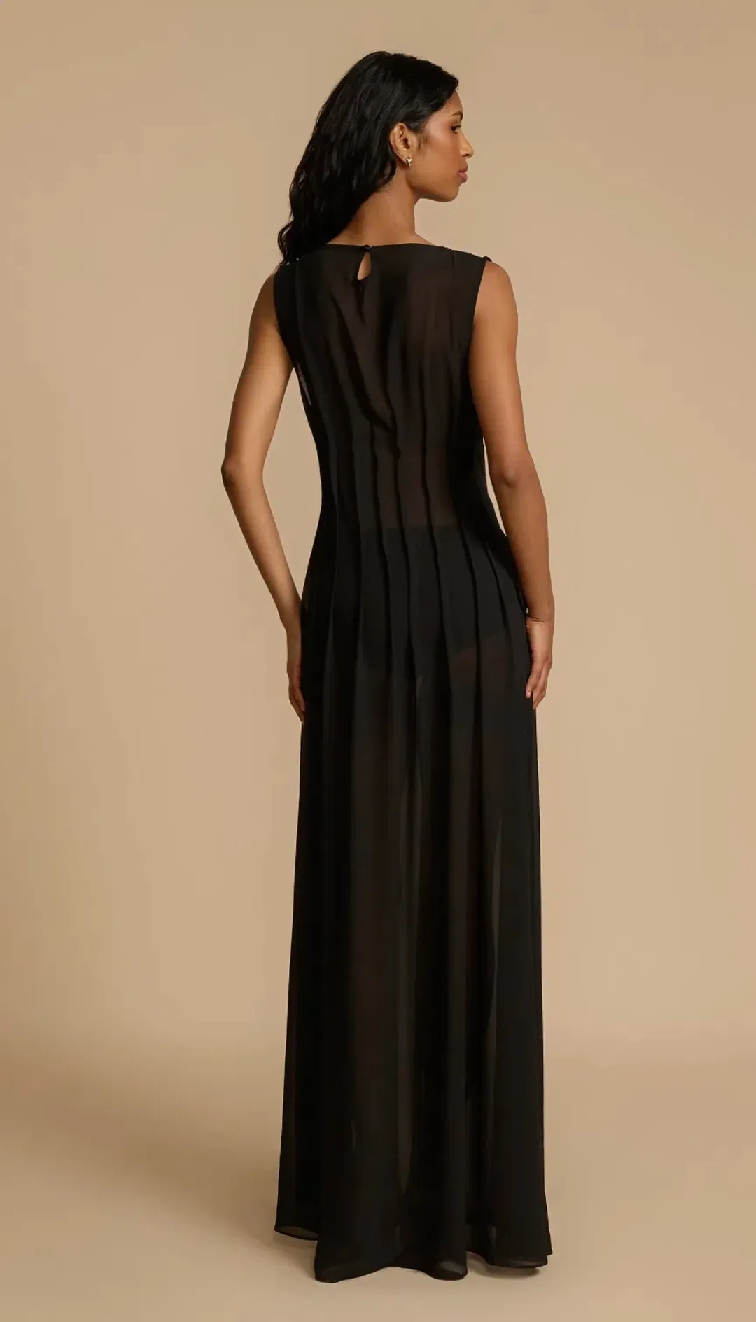 Arcina Ori Audrey Dress Black Size 8  for rent on The Volte - main image