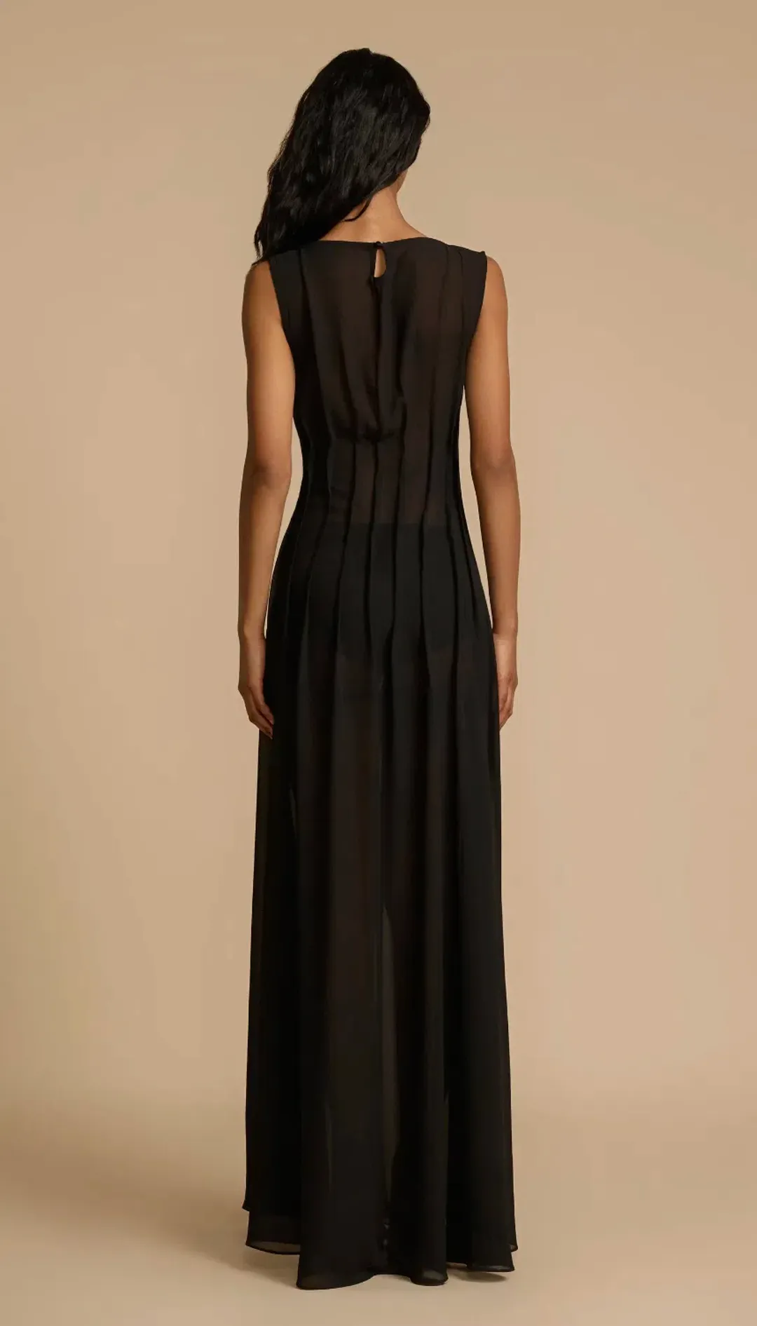 Arcina Ori Audrey Dress Black Size 8  for rent on The Volte - main image
