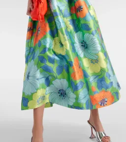 Alemais Calypso Exclusive Midi Dress Floral Size AU 12 for rent on The Volte - image 6