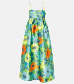 Alemais Calypso Exclusive Midi Dress Floral Size AU 12 for rent on The Volte - image 7