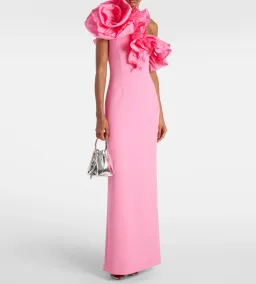 Rebecca Vallance Rosita Gown in Pink Size 10  for rent on The Volte - image 1
