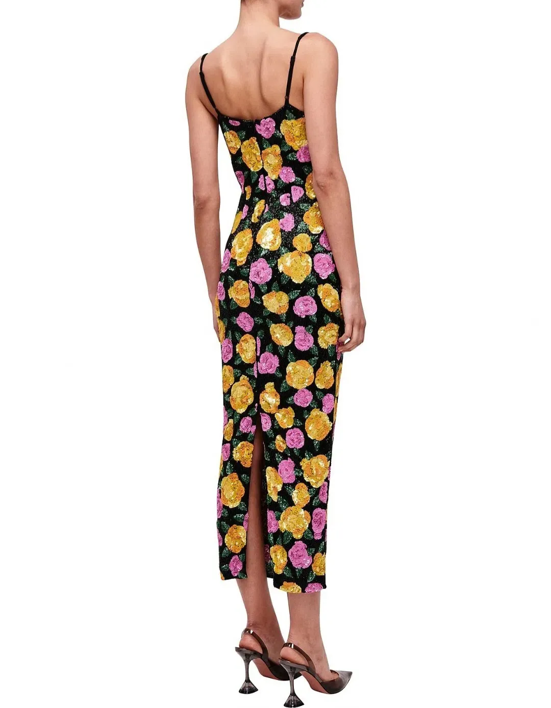 Rachel Gilbert Dallas Midi Dress Floral 4/AU14 for rent on The Volte - main image