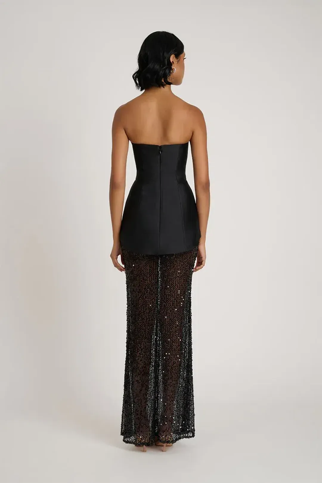 Eliya The Label Nerissa Maxi Dress Black Size XS/AU 6 for rent on The Volte - main image