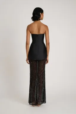 Eliya The Label Nerissa Maxi Dress Size Black M/AU 10 for rent on The Volte - image 2