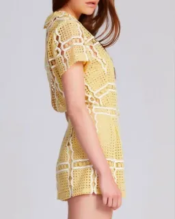 Alice McCall Love Sublime Playsuit Buttercup Yellow Size XS / AU 6  for rent on The Volte - image 4