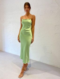 Bec & Bridge Apple Eyes Maxi Dress Apple Green Size 10  for rent on The Volte - image 2