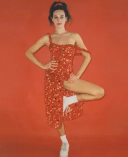Realisation Par The Juliet in Rouge Fleur in Size M/AU 10 for rent on The Volte - image 4