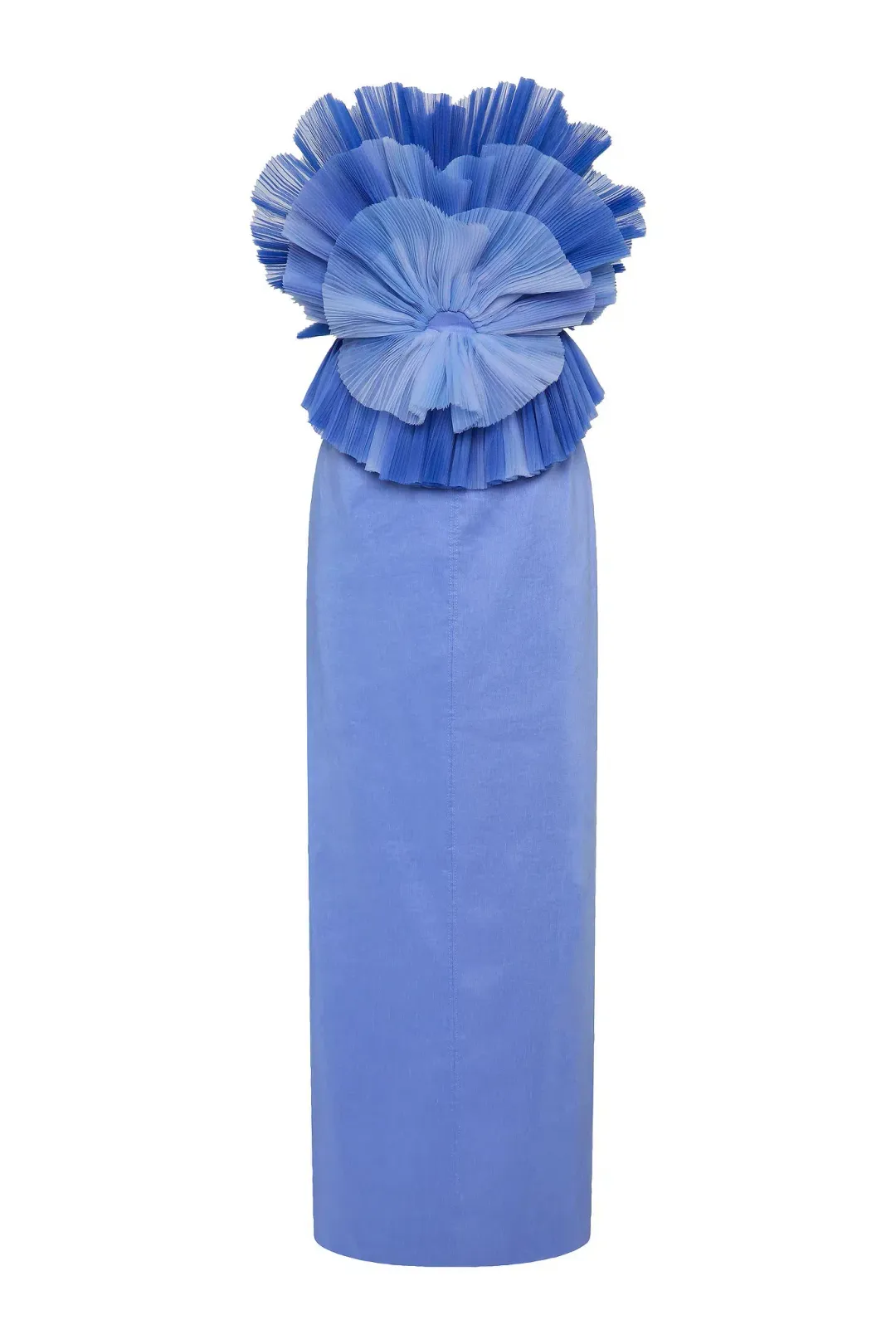Aje Kira Blue Midi Dress Ocean Wave Size XS / AU 6  for rent on The Volte - main image