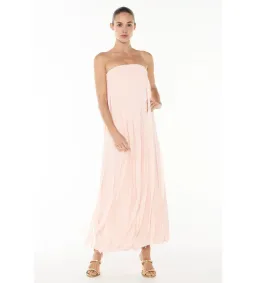 Manning Cartell Boundless Strapless Midi Dress Blush Size 10 for rent on The Volte - image 2