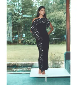 Sonya Moda Palermo Midi Dress Black Size M/AU 10 for rent on The Volte - image 3