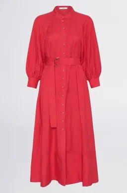 Sheike Piper Midi Dress Watermelon Size 12 for rent on The Volte - image 2