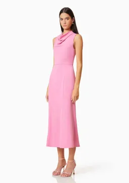 Elliat Jamie Midi Dress in Pink Size 6 for rent on The Volte - image 3