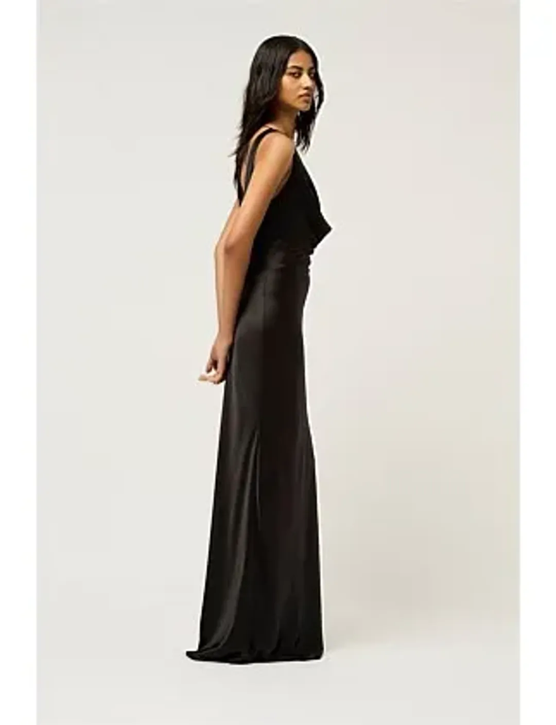 Michael Lo Sordo Drape Front Maxi Dress Size 8 for rent on The Volte - main image
