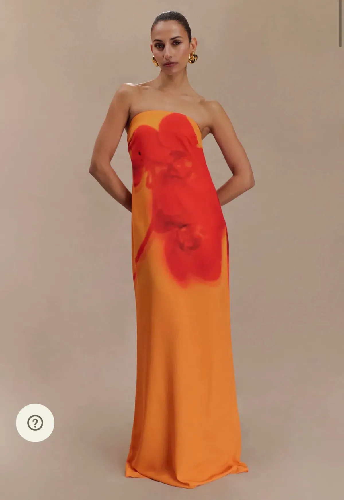 Meshki Amaya Strapless Maxi Dress Size M/AU 10 for rent on The Volte - main image