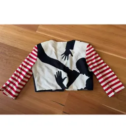 Moschino Cheap and Chic Cropped Blazer Shadow Dancer Size AU 8 for rent on The Volte - image 4