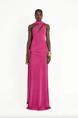 Khanum's Kiaan Maxi Dress in Pink  Size M/ AU 10  for rent on The Volte - image 2