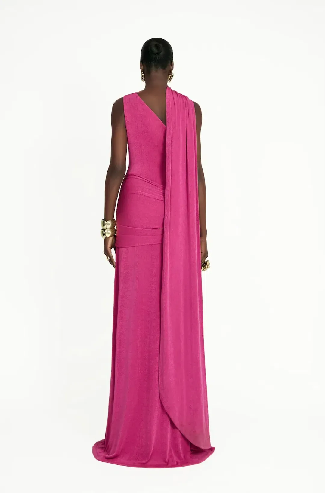 Khanum's Kiaan Maxi Dress in Pink  Size M/ AU 10  for rent on The Volte - main image