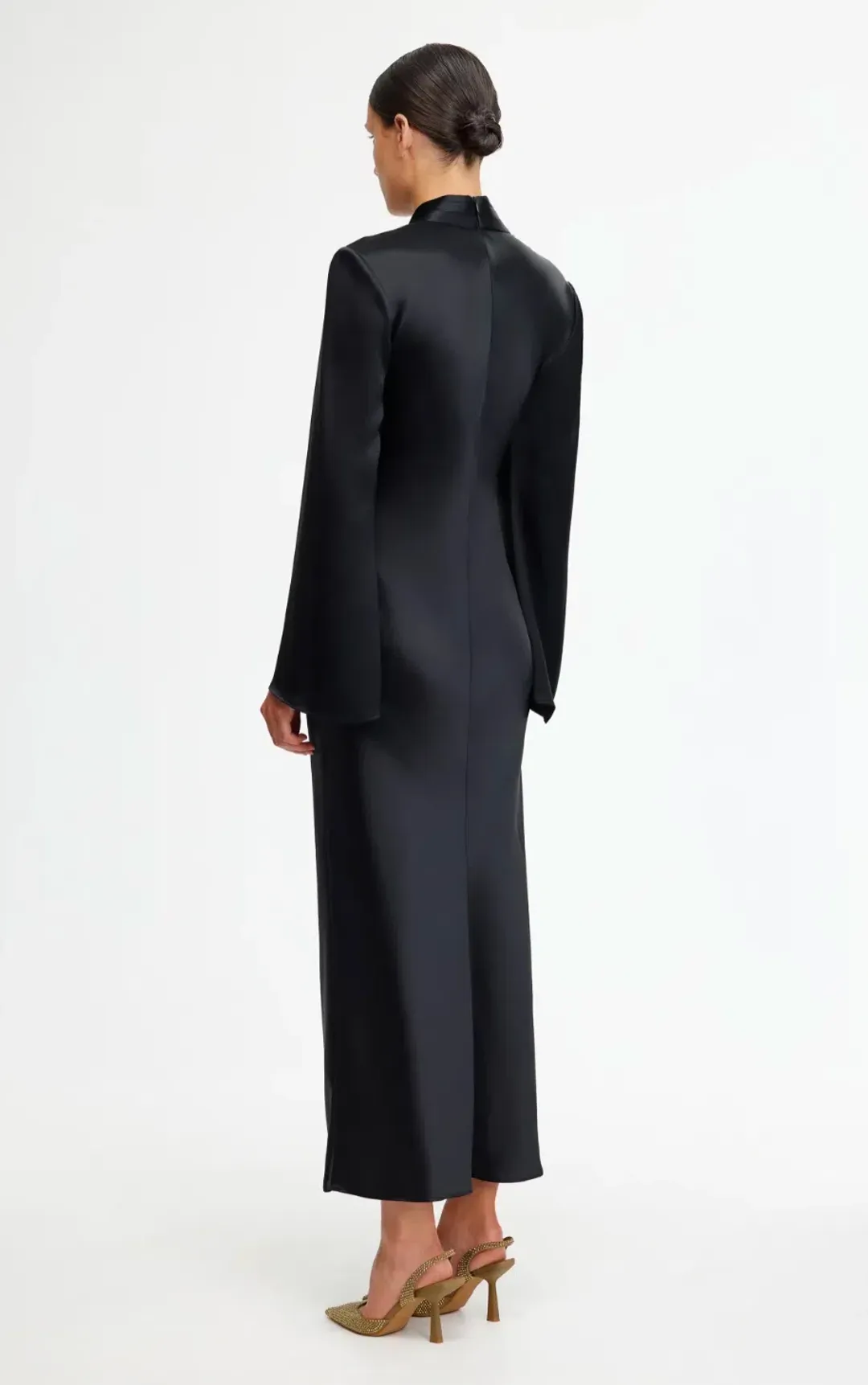 Acler Piccadilly Midi Black Size 16 for rent on The Volte - main image
