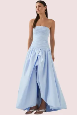Aje Violette Gown Blue Size 6 for rent on The Volte - image 1