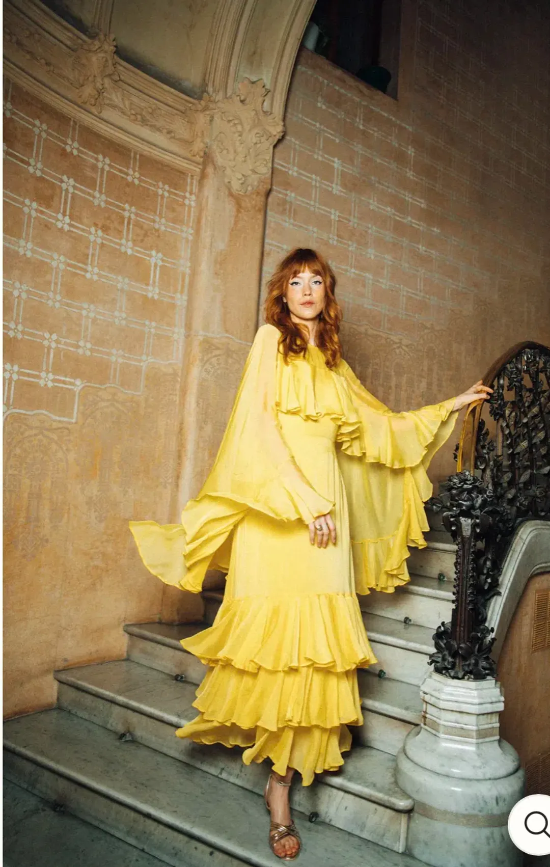 Queens of Archive Bianca Dress - size Small for rent on The Volte - main image