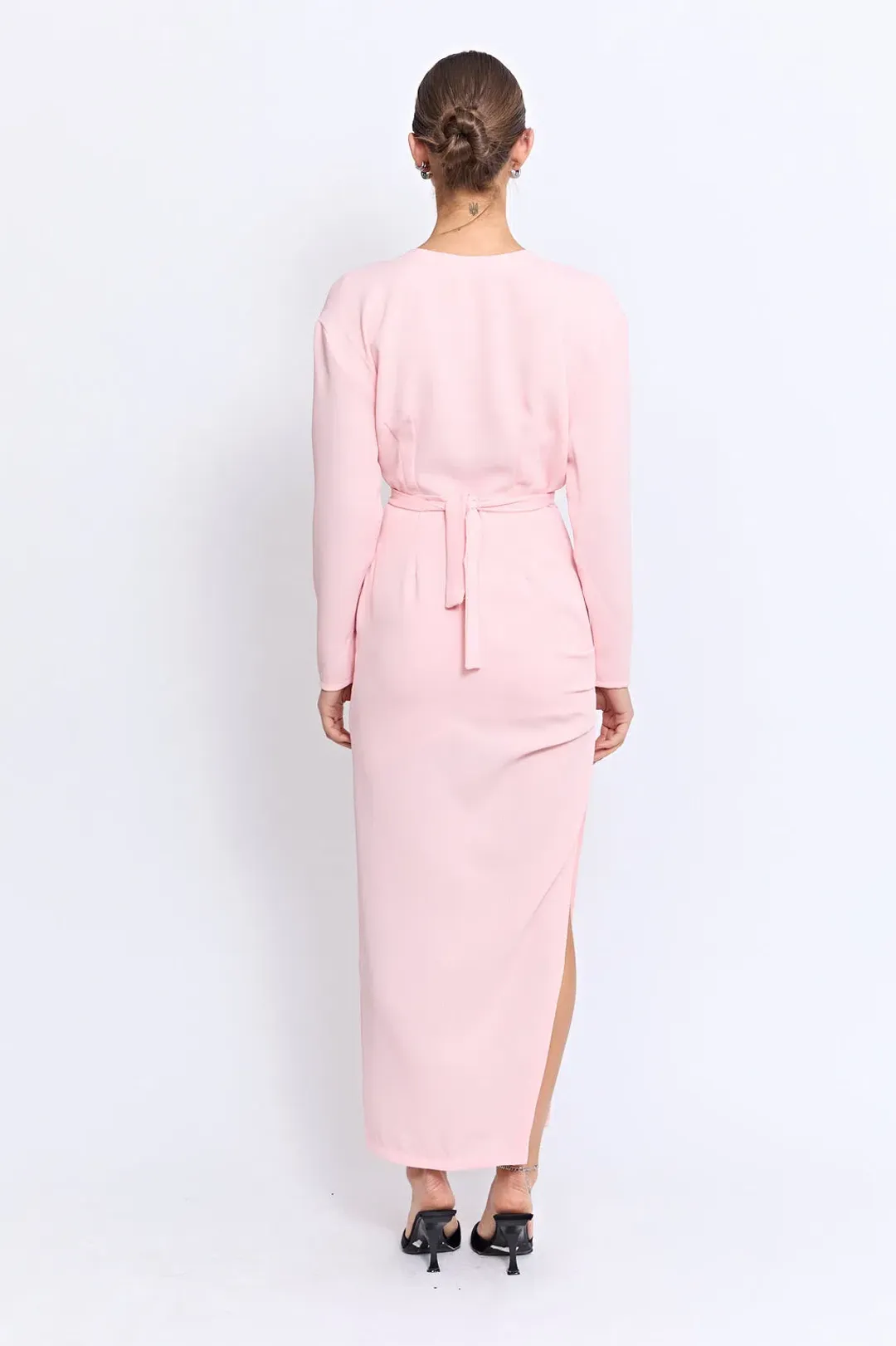 Pfeiffer Pierre Maxi Dress Rose Size S/AU 8 for rent on The Volte - main image