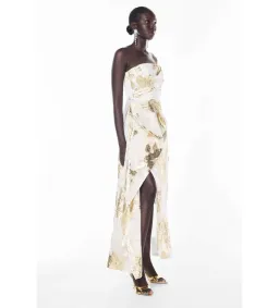 Manning Cartell Paved With Gold Gown White/Ivory Size 10 for rent on The Volte - image 4