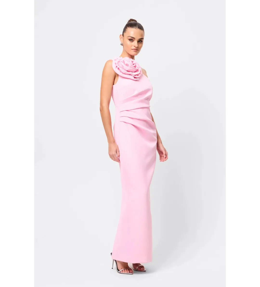 Mossman Dreamstate Maxi Dress Pink Size 14 for rent on The Volte - main image