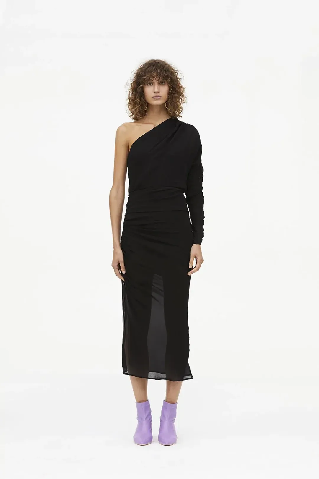 Manning Cartell  Zero Gravity Midi Dress Black Size 4 for rent on The Volte - main image
