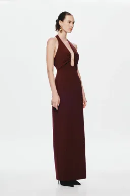Misha Alusia Maxi Dress Port Size XS / AU 6 for rent on The Volte - image 3