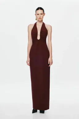 Misha Alusia Maxi Dress Port Size S / AU 8 for rent on The Volte - image 1