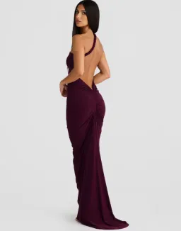 Melani the Label Maia Dress Mulberry Size S/AU 6 for rent on The Volte - image 3