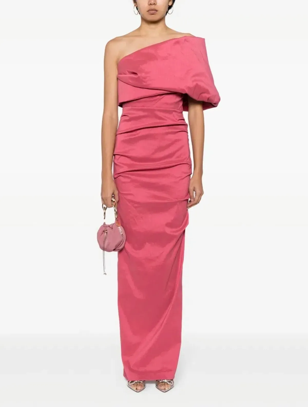 Rachel Gilbert Kat Maxi Gown Rose Size 4 / AU 14 for rent on The Volte - main image