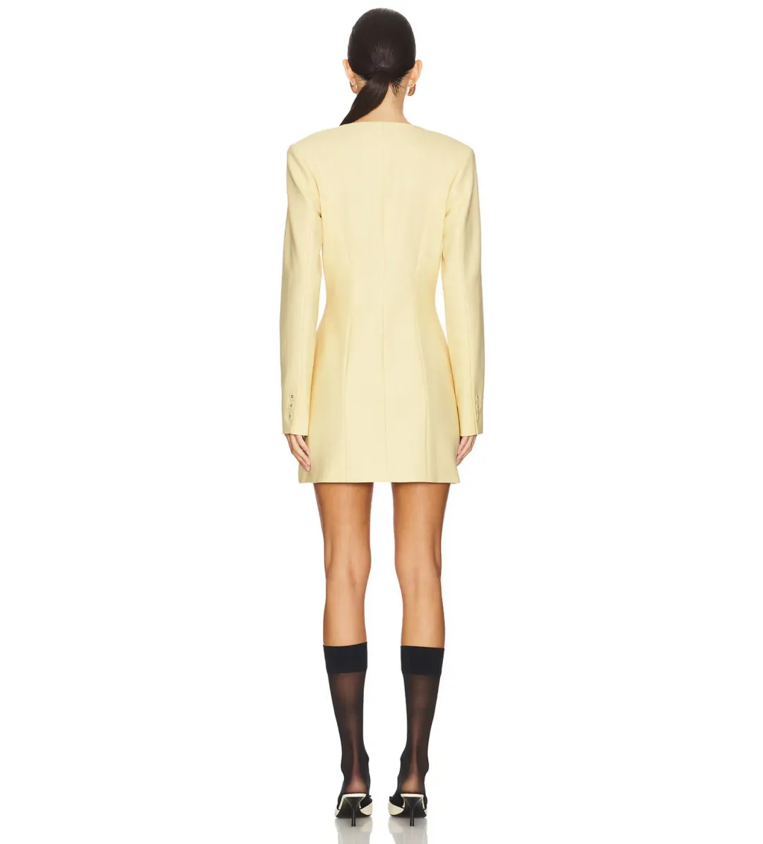 Anna Quan Eva Mini Dress Butter Size AU 8 for rent on The Volte - main image