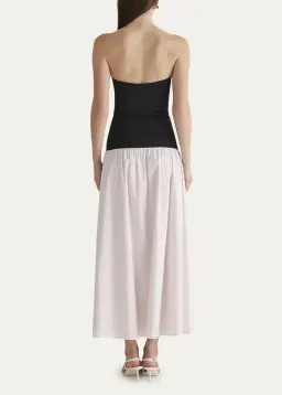 Anna Quan Amyra Strapless Midi Dress Peony Pink Size 6 for rent on The Volte - image 8