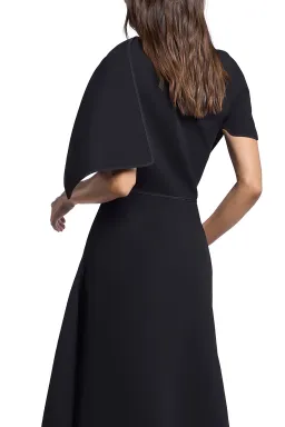 Maticevski Diadem Midi Dress in Black Size AU 14 for rent on The Volte - image 3