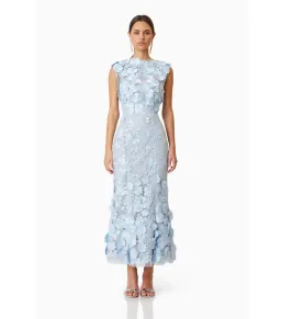 Elliatt Selene Cocktail Midi Dress Blue Size AU 4 for rent on The Volte - image 1